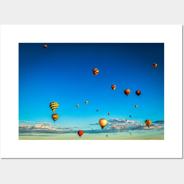 Albuquerque Hot Air Balloon Fiesta Wall Art by Gestalt Imagery